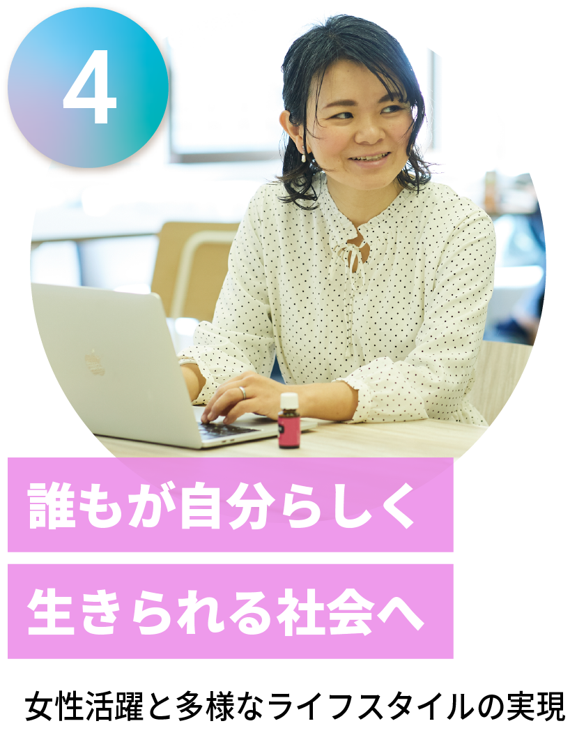 誰もが自分らしく生きられる社会へ